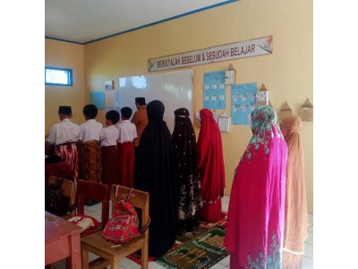 sholat dhuha bersama