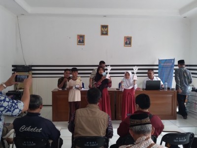 Penyerahan Piala Pemenang FTBI Tk. Kabupaten